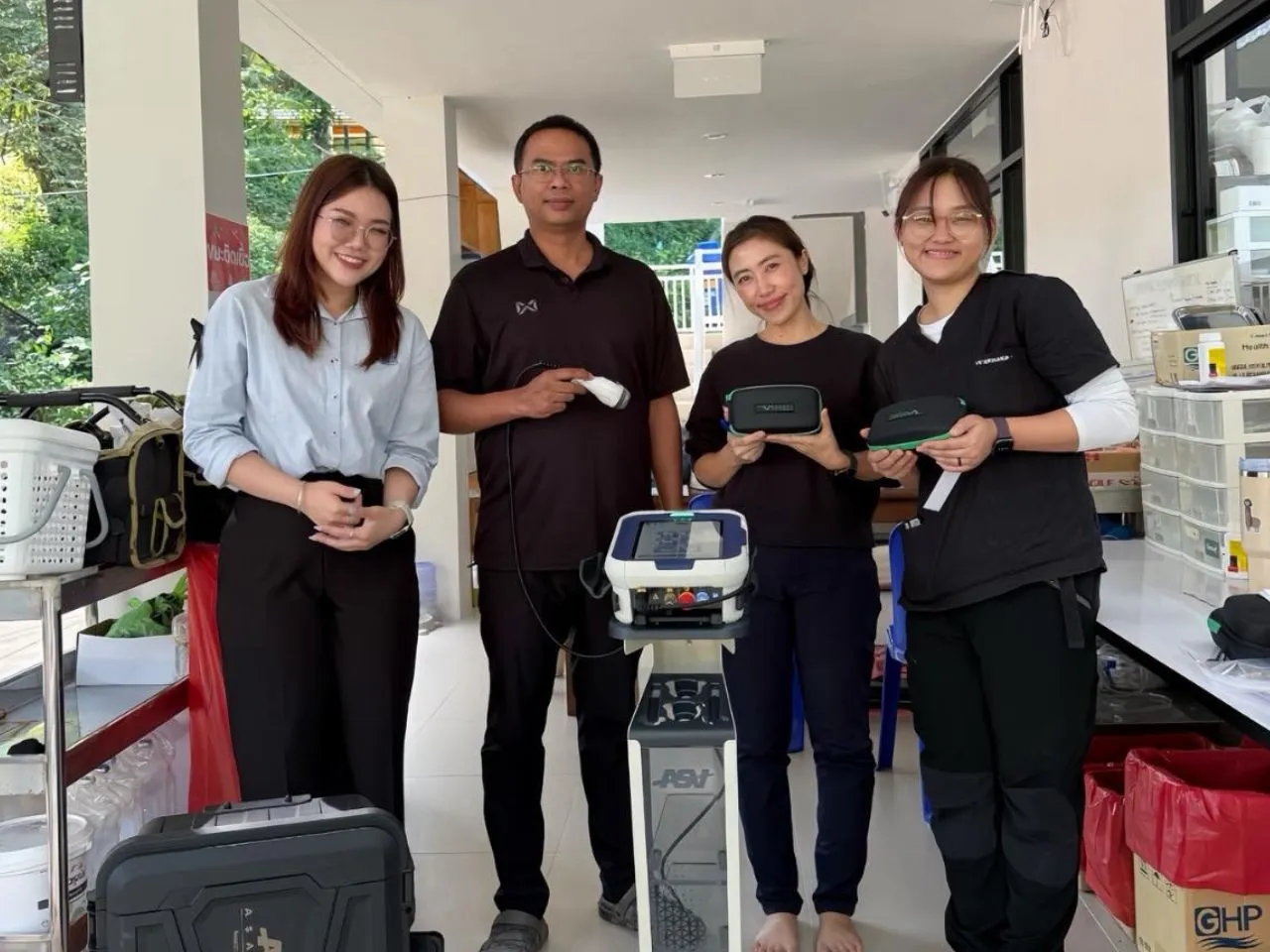ร่วมสนับสนุนภารกิจอนุรักษ์ช้างไทย ส่งมอบนวัตกรรม ASA MLS Laser รุ่น M-VET แก่โรงพยาบาลช้างลำปาง